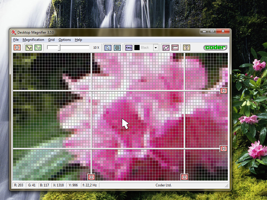 Screenshot of Desktop Magnifier 3.28